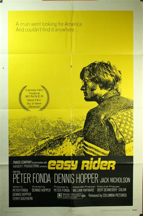 easy rider movie poster original